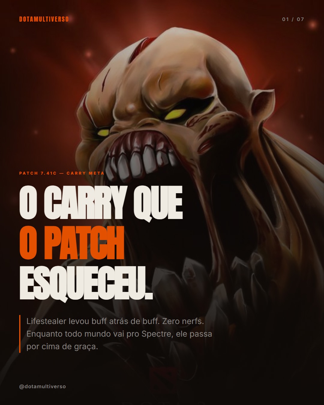 O carry que o patch esqueceu
